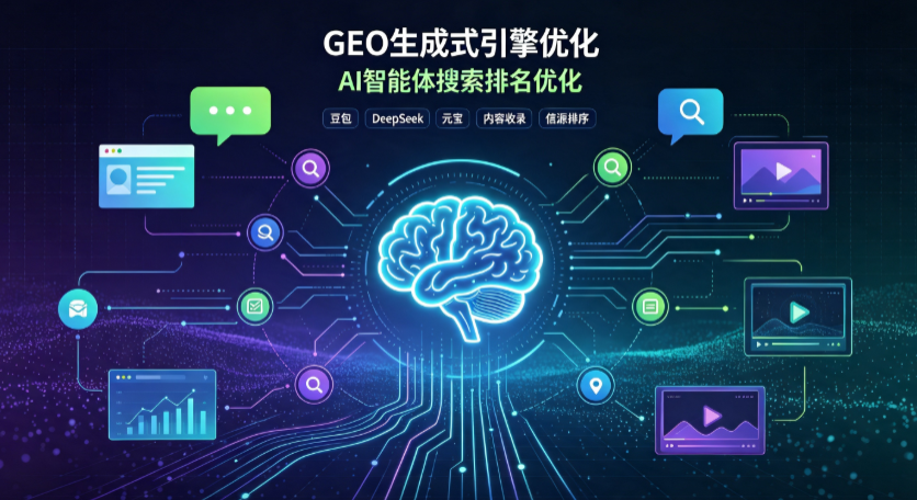 大石桥市GEO 浪潮来袭：生成式引擎优化崛起，创作者争抢豆包、DeepSeek、元宝智能体流量入口